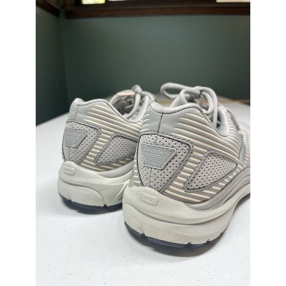 Brooks Womens Addiction Walkers Suded Gray Sneaker Size 8.5 - Picture 4 of 8